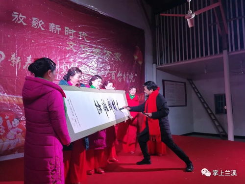 放歌新時代，文化進萬家——2019新春系列文化活動百臺村晚走進蘭溪紀實